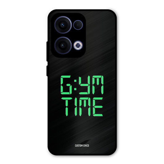 Gym Time Oppo Reno 13 5G Mobile Back Cover - Typography PrintShield Case
