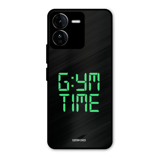 Gym Time iQOO Z9 Mobile Back Cover - Typography PrintShield Case