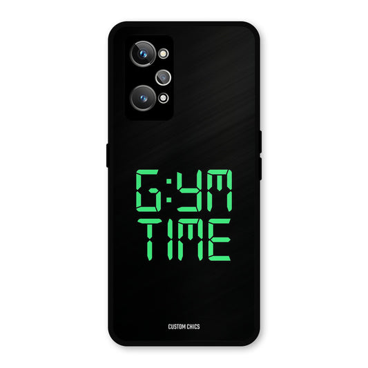 Gym Time Realme GT Neo 2 Mobile Back Cover - Typography PrintShield Case