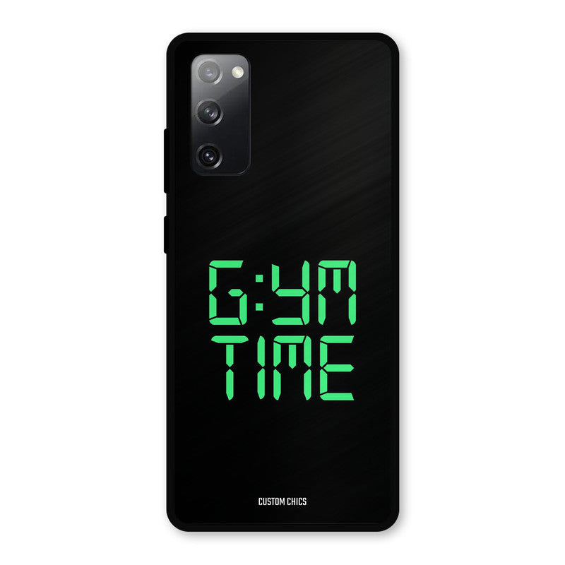 Gym Time Samsung Galaxy S20 FE Mobile Back Cover - Typography PrintShield Case