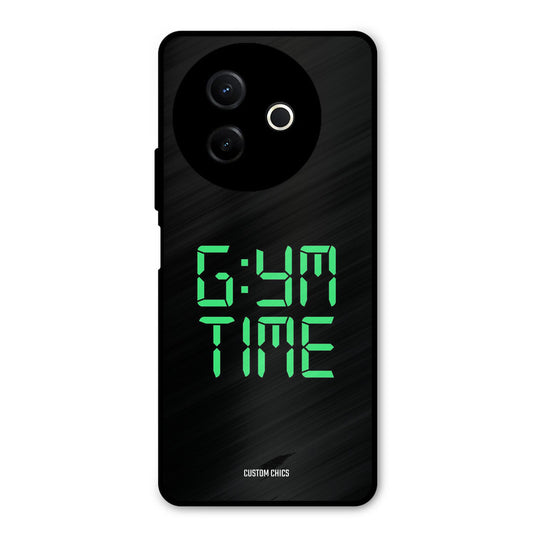 Gym Time Vivo Y39 Mobile Back Cover - Typography PrintShield Case