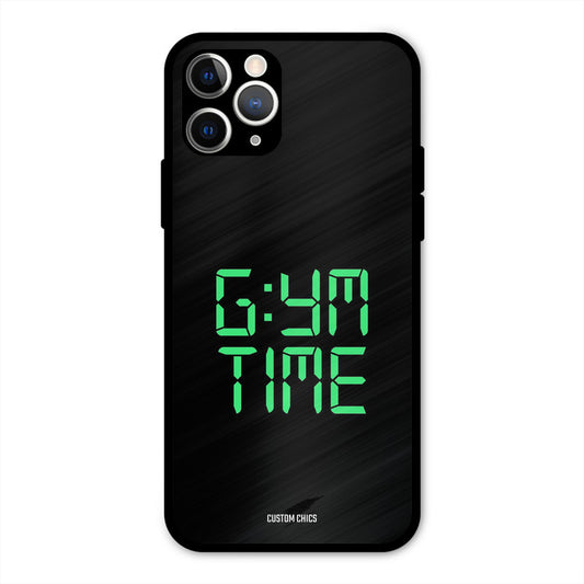 Gym Time iPhone 11 Pro Mobile Back Cover - Typography PrintShield Case