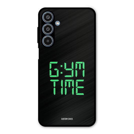Gym Time Samsung Galaxy M35 5G Mobile Back Cover - Typography PrintShield Case