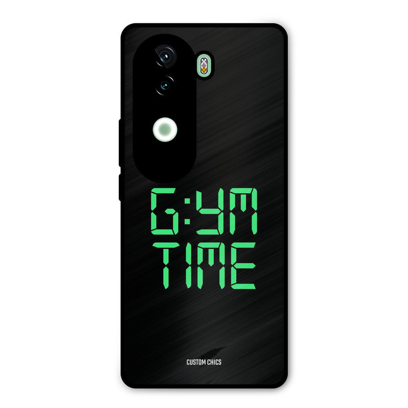 Gym Time iQOO Z9s Mobile Back Cover - Typography PrintShield Case