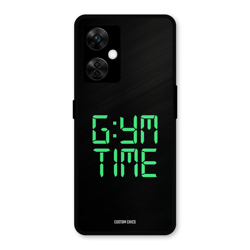 Gym Time OnePlus Nord CE 3 Lite Mobile Back Cover - Typography PrintShield Case