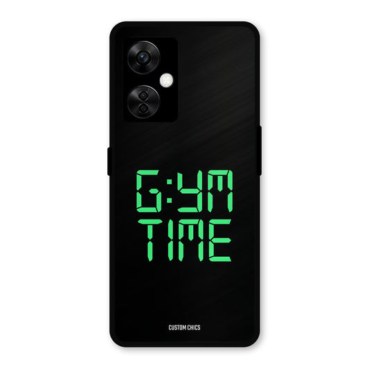 Gym Time OnePlus Nord CE 3 Lite Mobile Back Cover - Typography PrintShield Case