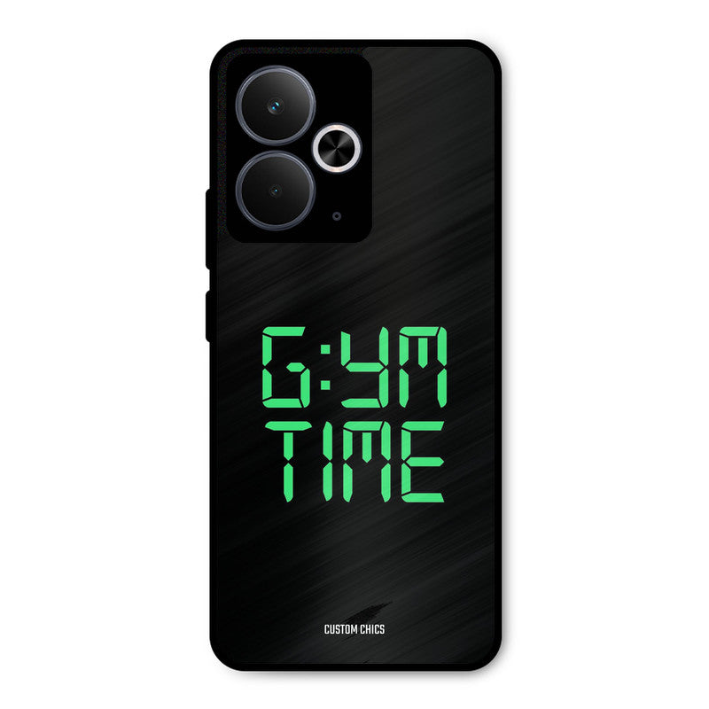 Gym Time Realme 14T Mobile Back Cover - Typography PrintShield Case