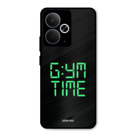 Gym Time Realme 14T Mobile Back Cover - Typography PrintShield Case