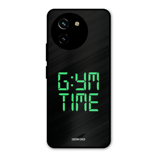 Gym Time Vivo Y200i Mobile Back Cover - Typography PrintShield Case