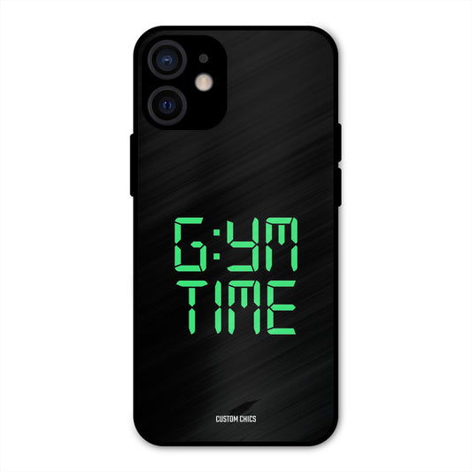 Gym Time iPhone 12 Mini Mobile Back Cover - Typography PrintShield Case