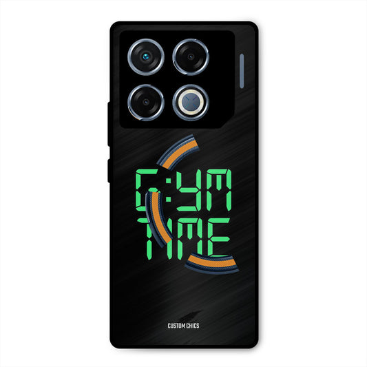 Gym Time Infinix GT 20 Pro Mobile Back Cover - Typography PrintShield Case