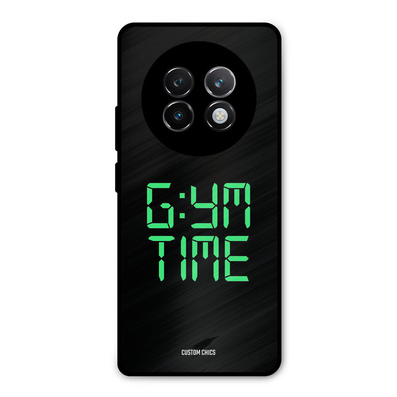Gym Time Realme 13 Plus Mobile Back Cover - Typography PrintShield Case