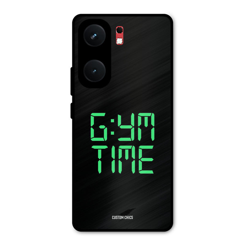 Gym Time iQOO Neo 9 Pro Mobile Back Cover - Typography PrintShield Case