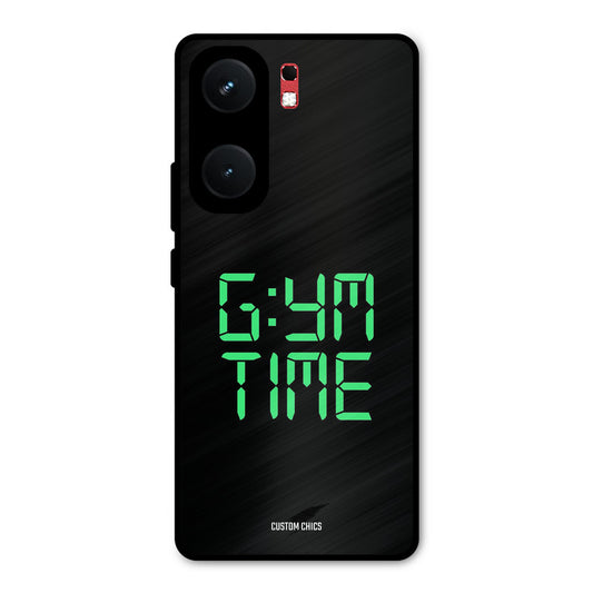 Gym Time iQOO Neo 9 Pro Mobile Back Cover - Typography PrintShield Case
