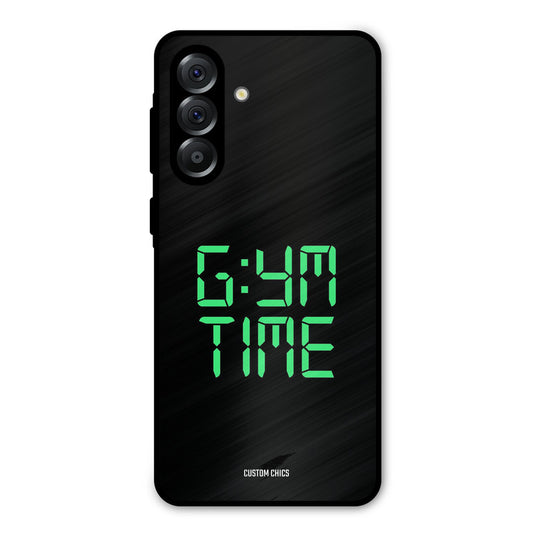 Gym Time Samsung Galaxy A36 Mobile Back Cover - Typography PrintShield Case
