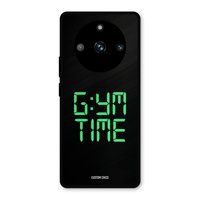 Gym Time Realme 11 Pro Plus Mobile Back Cover - Typography PrintShield Case