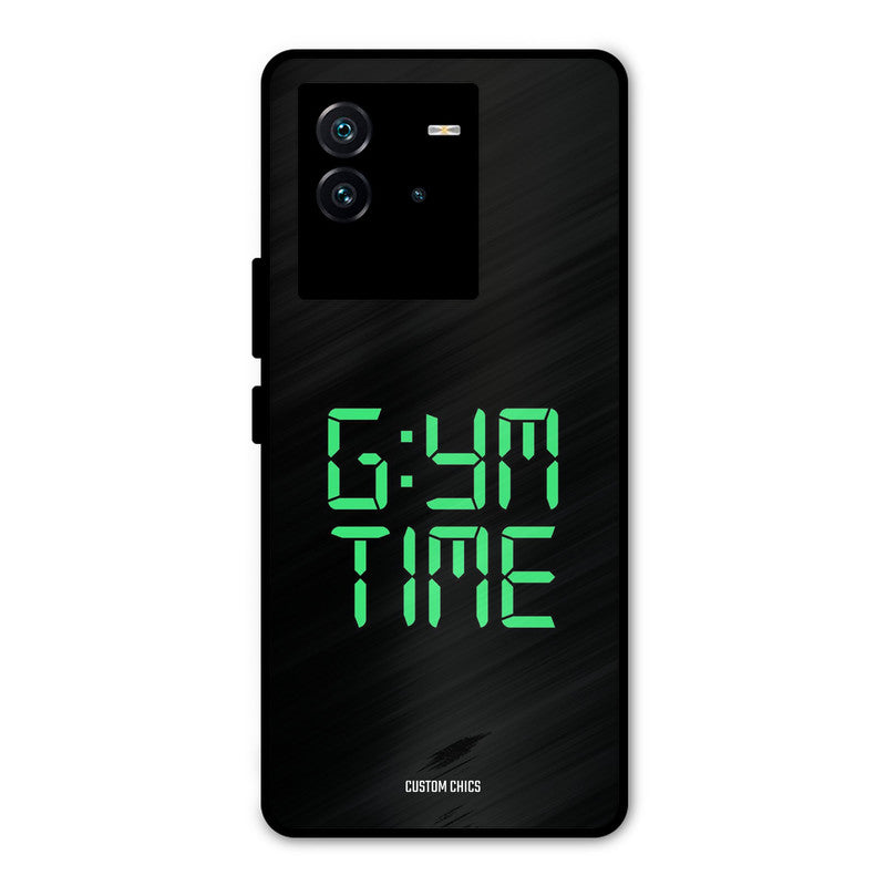 Gym Time iQOO Neo 6 5G Mobile Back Cover - Typography PrintShield Case