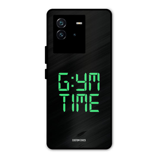 Gym Time iQOO Neo 6 5G Mobile Back Cover - Typography PrintShield Case