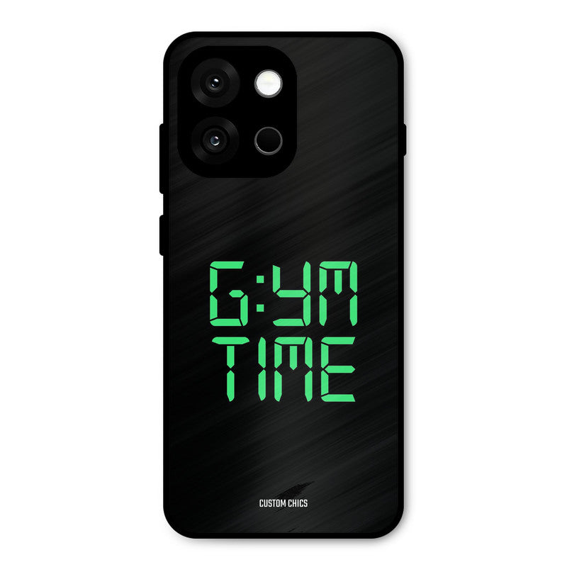 Gym Time Oneplus 13s Mobile Back Cover - Typography PrintShield Case
