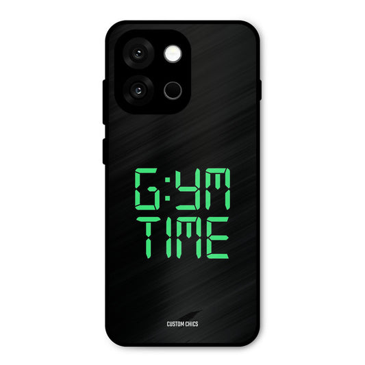 Gym Time Oneplus 13s Mobile Back Cover - Typography PrintShield Case