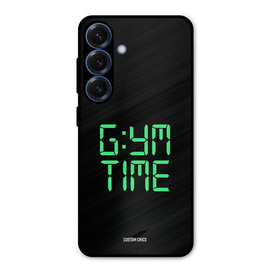 Gym Time Samsung Galaxy S25 Mobile Back Cover - Typography PrintShield Case