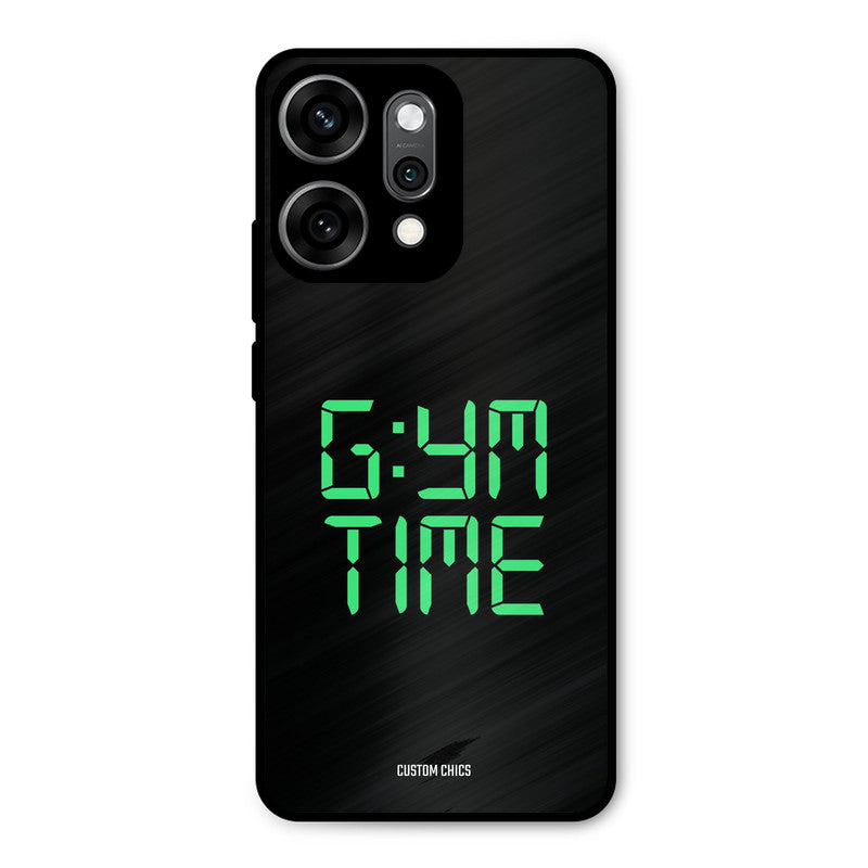 Gym Time Oppo Reno 14 Pro Mobile Back Cover - Typography PrintShield Case