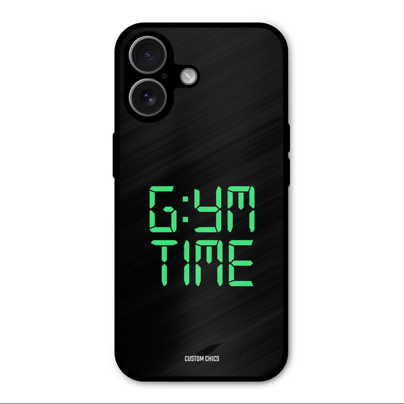 Gym Time iPhone 17 Mobile Back Cover - Typography PrintShield Case