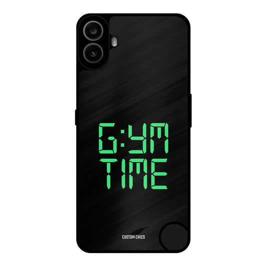 Gym Time Nothing CMF Phone 1 Mobile Back Cover - Typography PrintShield Case