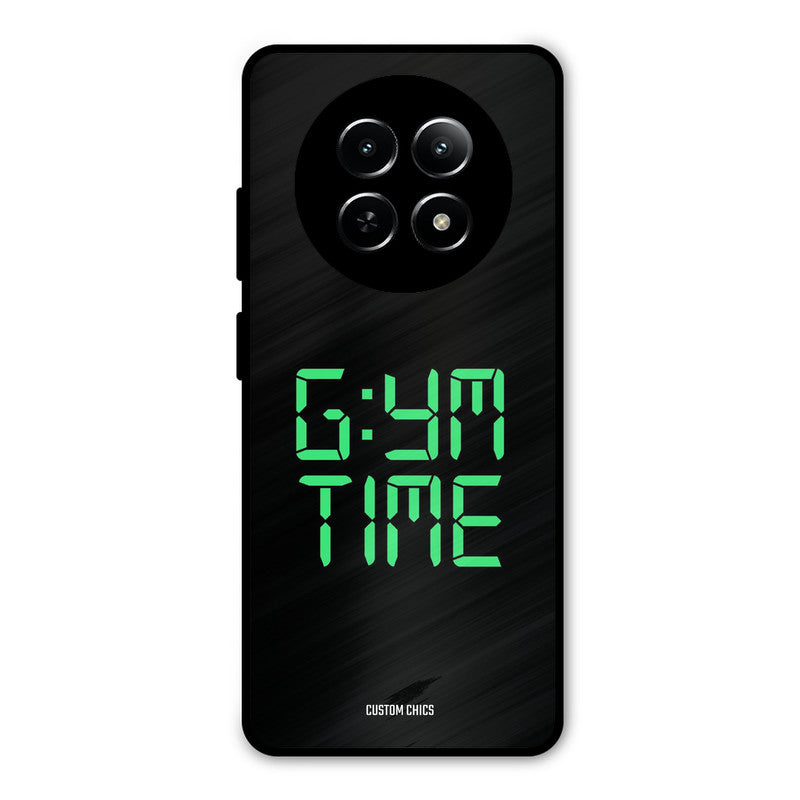 Gym Time Realme Narzo N65 Mobile Back Cover - Typography PrintShield Case