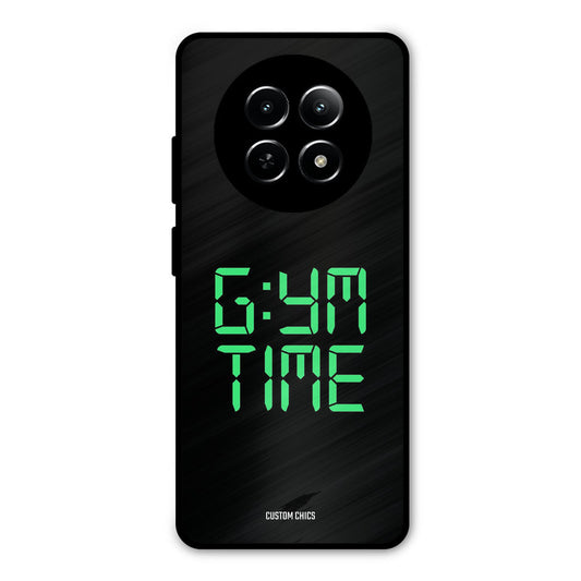 Gym Time Realme Narzo N65 Mobile Back Cover - Typography PrintShield Case