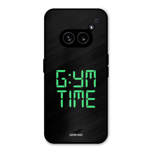 Gym Time Nothing Phone 2a Mobile Back Cover - Typography PrintShield Case