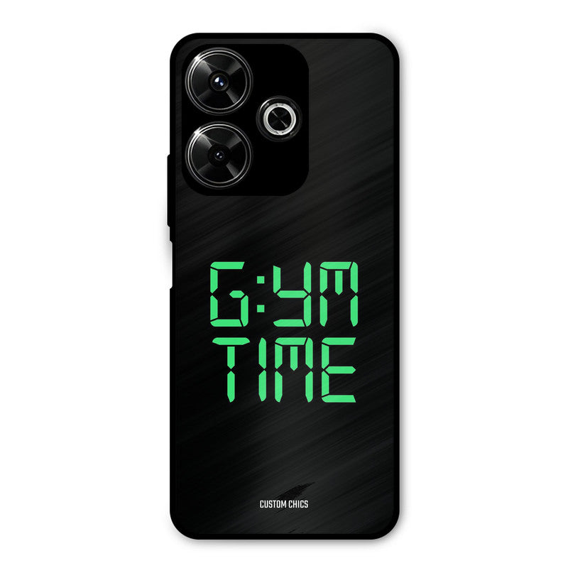 Gym Time Redmi 13 5G Mobile Back Cover - Typography PrintShield Case