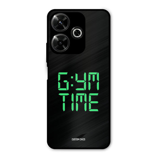 Gym Time Redmi 13 5G Mobile Back Cover - Typography PrintShield Case