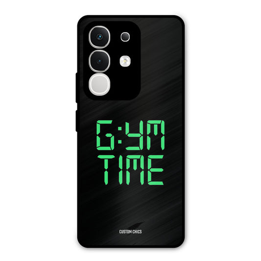 Gym Time Vivo T4x Mobile Back Cover - Typography PrintShield Case