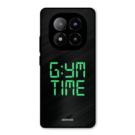 Gym Time Redmi Note 14 Pro Plus 5G Mobile Back Cover - Typography PrintShield Case