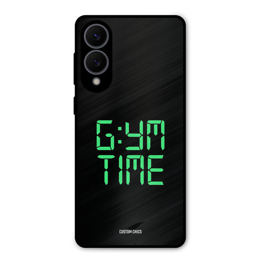 Gym Time Samsung Galaxy S25 Edge Mobile Back Cover - Typography PrintShield Case