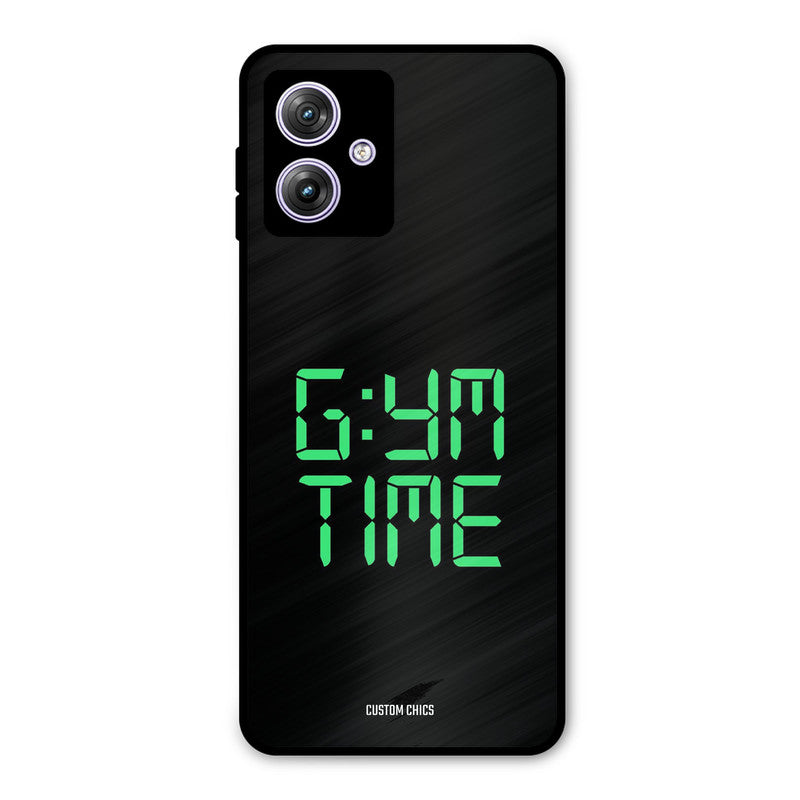 Gym Time Motorola G64 5G Mobile Back Cover - Typography PrintShield Case