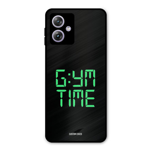 Gym Time Motorola G64 5G Mobile Back Cover - Typography PrintShield Case