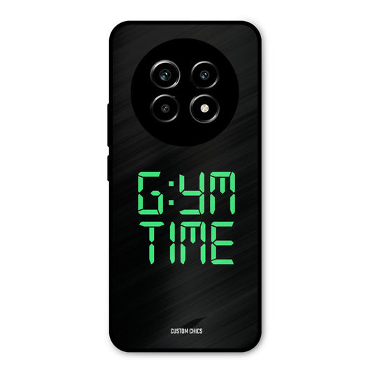 Gym Time Realme 13 Pro Mobile Back Cover - Typography PrintShield Case