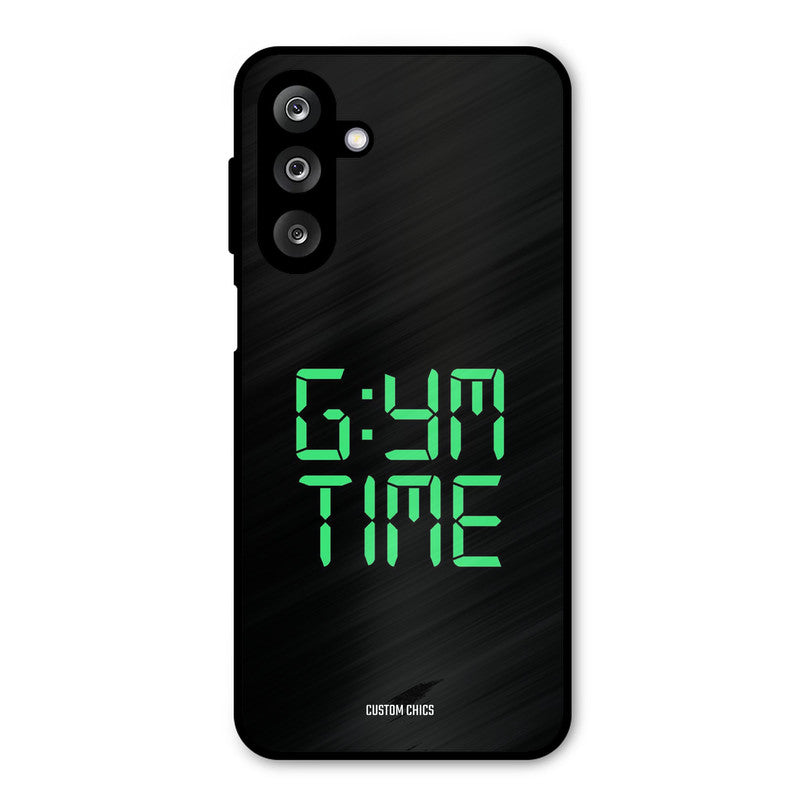 Gym Time Samsung Galaxy M36 Mobile Back Cover - Typography PrintShield Case