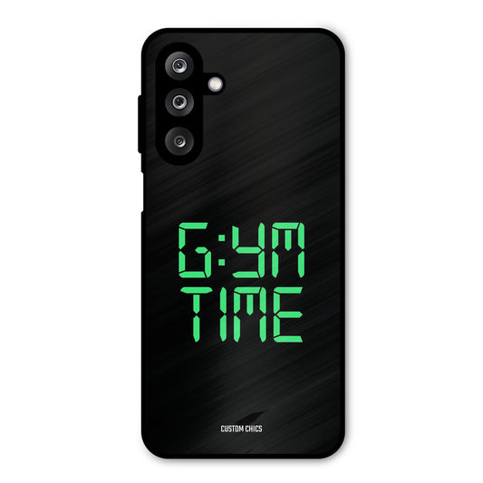 Gym Time Samsung Galaxy M36 Mobile Back Cover - Typography PrintShield Case