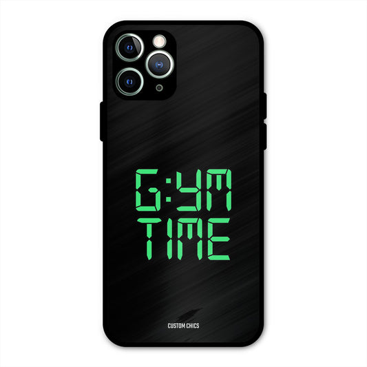 Gym Time iPhone 11 Pro Max Mobile Back Cover - Typography PrintShield Case