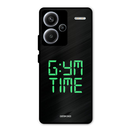 Gym Time Redmi Note 13 Pro Plus Mobile Back Cover - Typography PrintShield Case