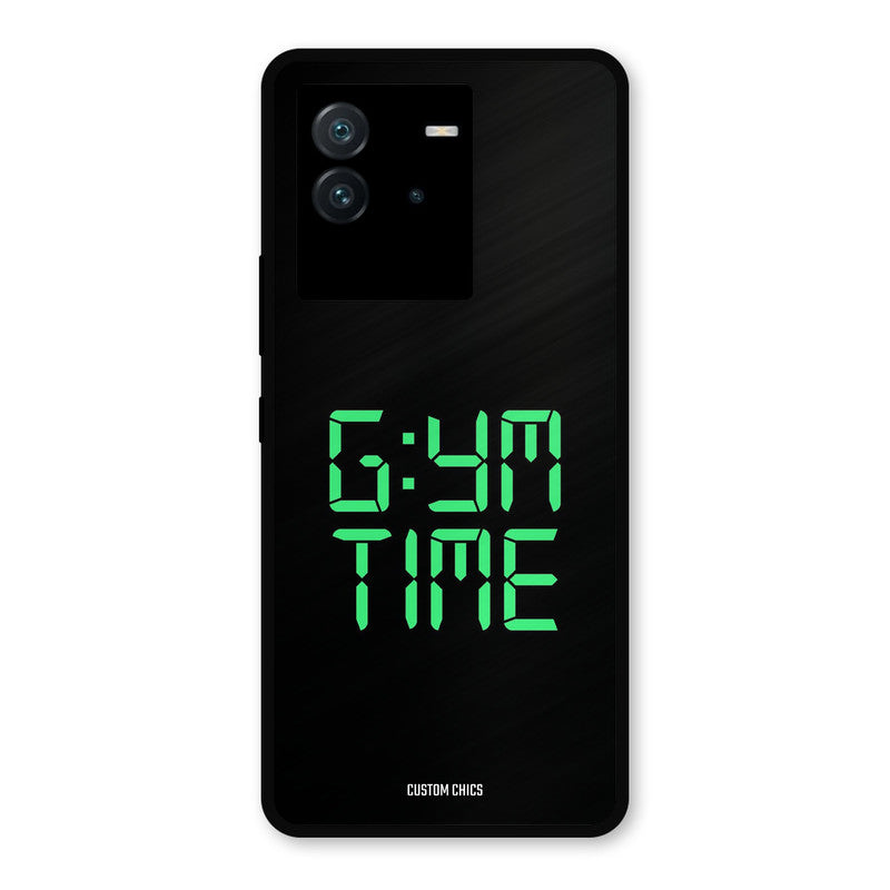 Gym Time iQoo Neo 6 Mobile Back Cover - Typography PrintShield Case