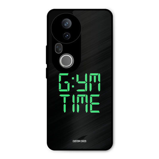 Gym Time Vivo T4 Ultra Mobile Back Cover - Typography PrintShield Case
