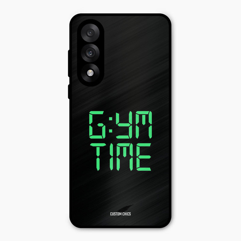 Gym Time Oneplus Nord 5 Mobile Back Cover - Typography PrintShield Case