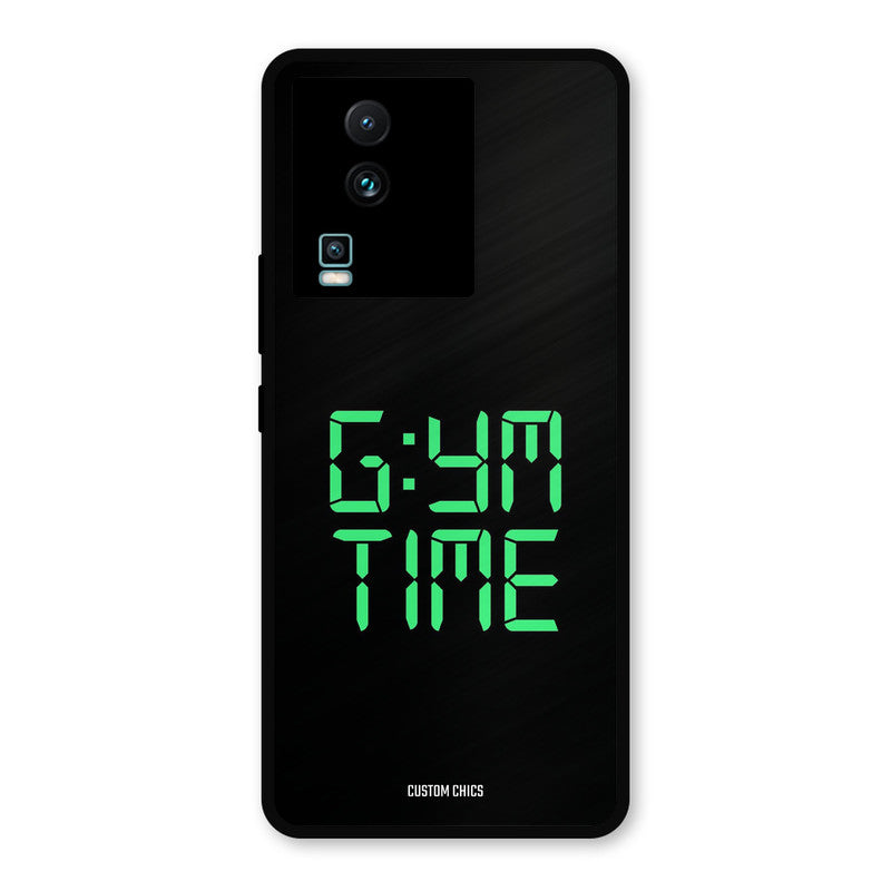 Gym Time IQOO Neo 7 Mobile Back Cover - Typography PrintShield Case