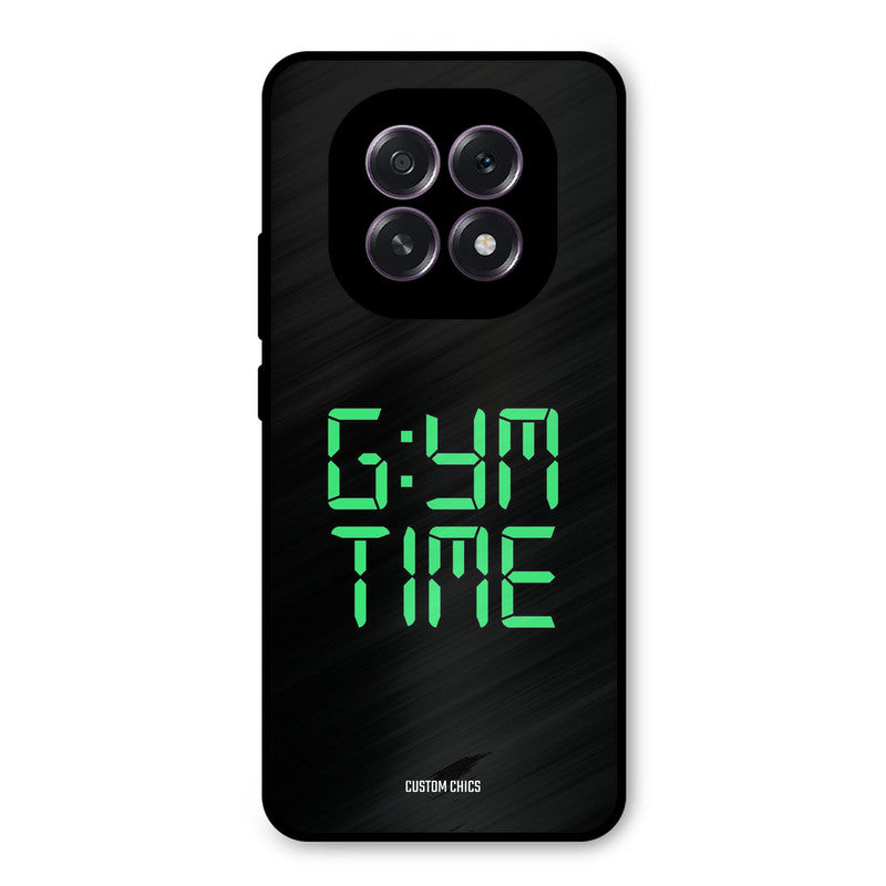 Gym Time Oppo F29 Mobile Back Cover - Typography PrintShield Case