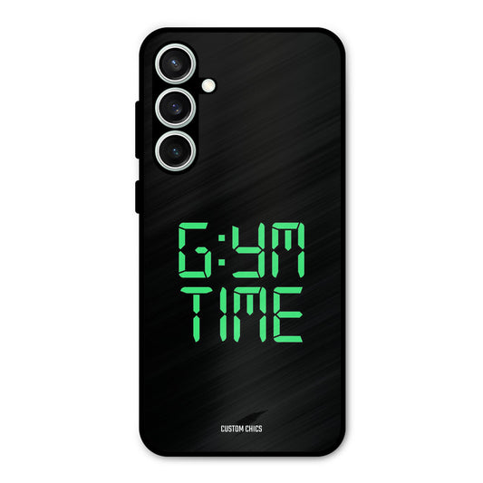 Gym Time Samsung Galaxy S23 Mobile Back Cover - Typography PrintShield Case