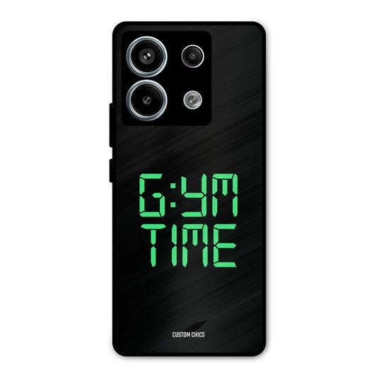Gym Time Redmi Note 13 Pro 5G Mobile Back Cover - Typography PrintShield Case